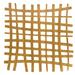 Uttermost Gridlines Gold Metal Wall Decor - 24"x24"x1"