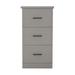 Forest Designs 3-Drawer Vertical Filing Cabinet Wood in Black | 43 H x 22 W x 21 D in | Wayfair B1033BN-OB