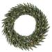 The Twillery Co.® Peabody Pre-Lit Fir Artificial Christmas Wreath Traditional Faux in Green | 72 H x 84 W x 5 D in | Wayfair