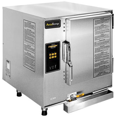 AccuTemp E62401D060 Evolution 6 Pan Countertop Electric Boilerless Connectionless Steamer - 240V, 6kW
