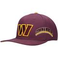 Men's Pro Standard Burgundy Washington Commanders Hometown Snapback Hat