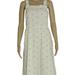 Anthropologie Dresses | Anthropologie Dot Embroidered Sleeveless Dress Xs | Color: White | Size: Xs