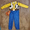 Disney Costumes | Disney Toy Story Woody Costume, Size 4-6 | Color: Blue/Yellow | Size: 4-6