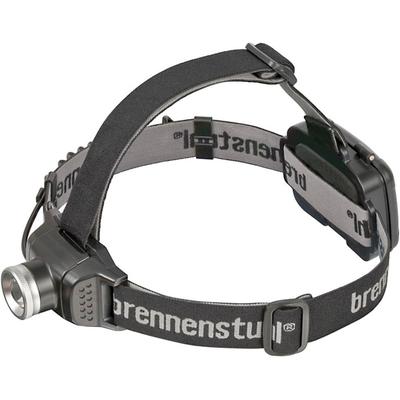 BRENNENSTUHL LED Stirnlampe "LuxPremium KL 200F" Mobilleuchten inkl. Batterien schwarz (schwarz/transparent)