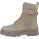 s.Oliver Damen 5-5-25210-29 Stiefelette, Taupe Nubuck, 38 EU