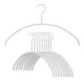 MAWA Hanger, Carbon Steel Polyvinyl Chloride (PVC), White, 10 pcs