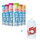 2022 High 5 Zero Electrolyte Drink (Box - 8 tubes) + FREE 500ml Bottle (Berry Caffeine Hit (caffeine))