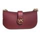 Michael Kors Carmen XS Leather Pouchette Shoulder Bag, Mulberry