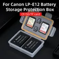 KingMa Batterie Boîte De Rangement En Plastique Support De Batterie Cas Pour IL LP-E12 Batterie EOS