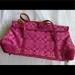 Coach Bags | Coach Soho Signature C 6818 Pink Canvas Shoulder Bag New With Tags Nwt | Color: Pink | Size: Os