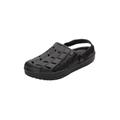 Extra Wide Width Men's Rubber Clog Water Shoe by KingSize in Black (Size 17 EW)