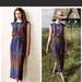 Anthropologie Dresses | Nwt Anthropologie Hd In Paris Andez Dress | Color: Blue/Red | Size: 8