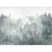 GK Wall Design Monochrome Jungle Misty Forest 6.25' L x 112" W Paintable Wall Mural Vinyl | 55 W in | Wayfair GKWP000163W55H35_V