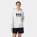 Helly Hansen Felpa Con Cappuccio Donna Hh Logo In French Terry Bianco S