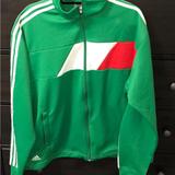 Adidas Sweaters | Adidas Track Jacket Men 2xl Full Zip Mexico Team | Color: Green/White | Size: Xxl