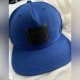 Coach Accessories | Coach Flat Brim Hat | Color: Black/Blue | Size: Os