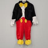 Disney Costumes | Disney Baby Mickey Mouse Costume Size 9-18 Months | Color: Black/Red | Size: 9-12 Months