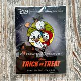 Disney Holiday | D23-Exclusive Trick Or Treat 70th Anniversary Commemorative Pin Limited Edition | Color: Gold | Size: Os