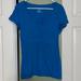 American Eagle Outfitters Tops | American Eagle Outfitters, V Neck T-Shirt, Women’s Size Large, Blue | Color: Blue | Size: L