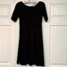 J. Crew Dresses | J. Crew Little Black Short Sleeved Dress Size 00 | Color: Black | Size: 00