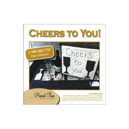 Pieced Tree Cheers To You 3 In 1 Ptrn