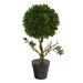 Nearly Natural 15 Boxwood Topiary Artificial UV Resistant