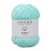 iOPQO DIY Knitting DIY Milk Cotton 4 Strands Baby Line Diy Doll Cotton Thread Crochet Baby Wool cotton baby line 22 light lake blue V