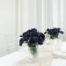 Efavormart 84 Artificial Open Roses for DIY Wedding Bouquets Centerpieces Arrangements Party Home Wholesale Supplies - Navy Blue