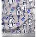 Soimoi Satin Silk Fabric Women & Camera Fashion Print Fabric by The Yard 42 Inch Wide