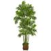 Nearly Natural 70in. Areca Palm Artificial Tree in Metal Planter
