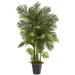 Nearly Natural 75in. Areca Palm Artificial Tree in Decorative Metal Pail with Rope