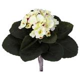 Nearly Natural Artificial African Violet Plant - Set of 6