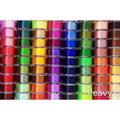 PeavyTailor 80 Colors Prewound Embroidery Bobbins 40 Wt Polyester Embroidery Machine Thread