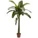 Nearly Natural 6 Banana Silk Tree - Real Touch Green