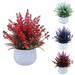 Ludlz Artificial Lavender Plant éˆ¥?Nearly Natural Faux Silk Flowers for Weddings Crafting Kitchen Decor or Rustic Home Decor éˆ¥?Indoor/Outdoor Use