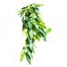 1 Pack Green Artificial Plants Vines Artificial Greenery Rattan Fake Hanging Plant Faux Hanging Fake Flowers Vine for Wall Indoor