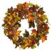 Nearly Natural Polyester Wreath 24 (Assorted Colors)