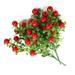 Plastic Red Pepper Bunch Artificial Plants Simulation Peppers Fake Vegetables Home Decoration;Plastic Fake Red Pepper Bunch Artificial Plants Simulation Peppers