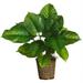 29 Inch Large Leaf Philodendron Silk Plant Real Touch