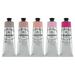 Charvin Fine Artists Oil Paints - Elite Artists Oils from the French Riviera for Painting Artists Bulk Classrooms Plein Aire & More! - [Pinks - 150 mL Set of 5]