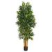 Nearly Natural 5.5 in. Phoenix Artificial Palm Tree with Natural Trunk