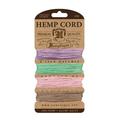 Hemptique Hemp Cord Set 10 lb Vintage Crafts & Jewelry Making