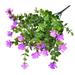 iOPQO Artificial flowers Artificial Flower Plastic Faux Daisy Wildflowers Indoor Outside Garden Decor flower simulation eucalyptus red purple Purple