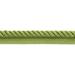 3/8 (1cm) Shiny Twisted Rope Cord with Lip | Cord Trim # 0038S Dark Sage Green #L26 (Dark Sage Green) 8 Yards (24 ft/7m)