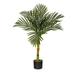 Nearly Natural 3 Single Stalk Golden Cane Artificial Palm Tree