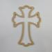 7 Border Decorative Wall Cross #62 Unfinished Wood Art Shape by Build-A-Cross