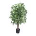 Vickerman Everyday 4 Artificial Japanese Maple Bush In A Black Plastic Pot - Realistic Indoor Greenery Decor - Faux Potted Decoration For Home Or Office Accent