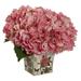 Nearly Natural Hydrangea with Vase Silk Flower