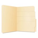 Pendaflex Divide It Up File Folder 1/2-Cut Tabs: Assorted Letter Size 0.75 Expansion Manila 24/Pack (10770)