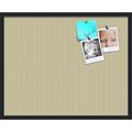 PinPix 30x24 Custom Cork Bulletin Board Poster Board Has a Fabric Style Canvas Finish Framed in Other by ArtToFrames (PinPix-613)